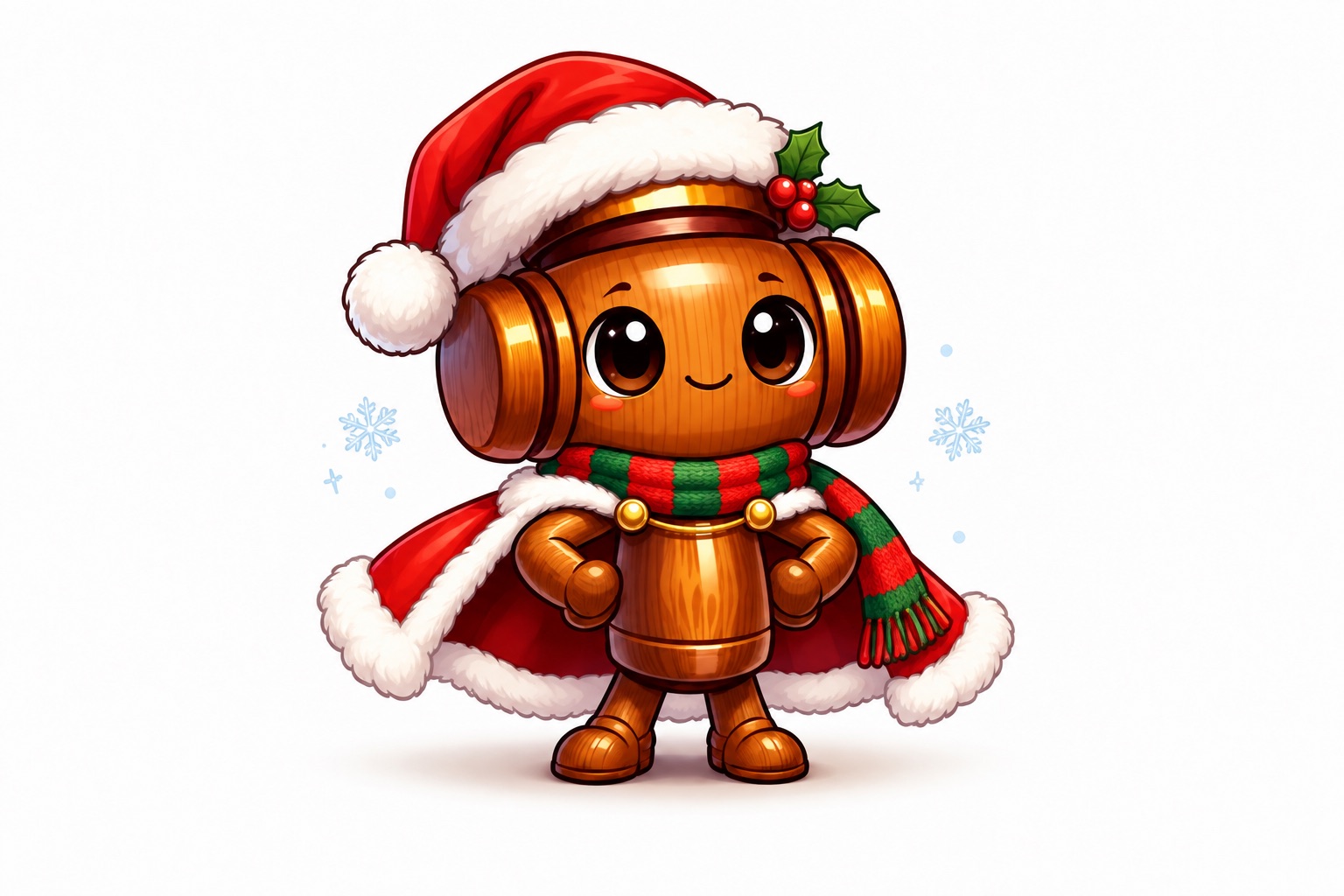 Today I made a BIG change! Spotify suggested me christmas songs and that was the only sign I needed..... to make Christmas Gavel (our little civic helper) 🤣 screenshot