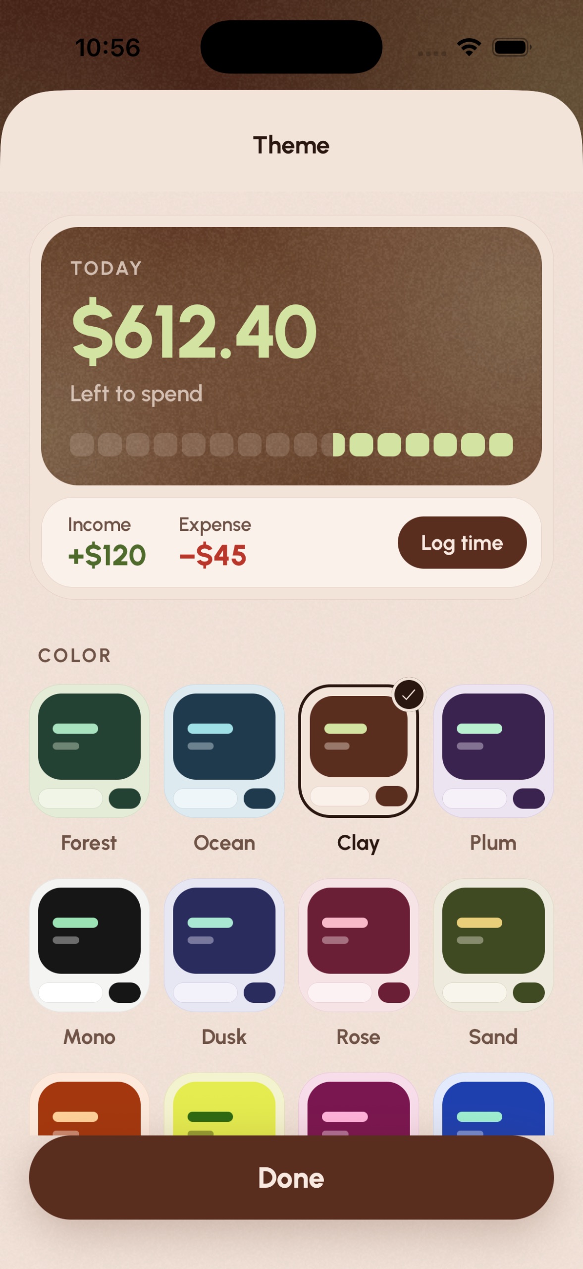 SpendMyDay has a new look and more! screenshot