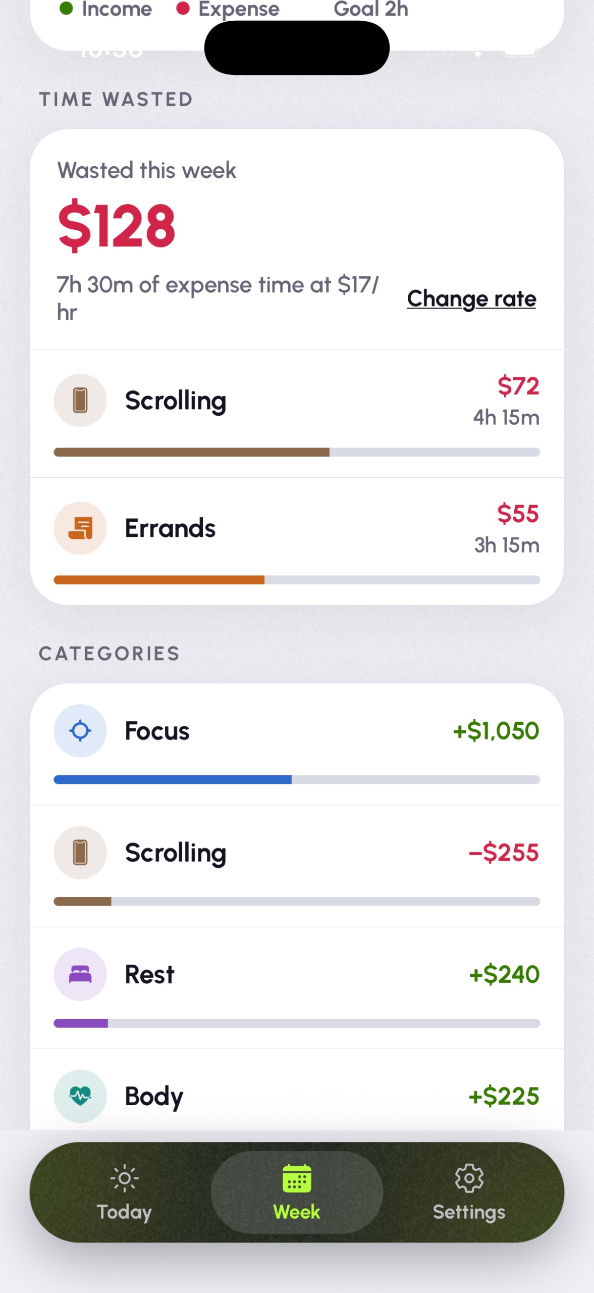 SpendMyDay has a new look and more! screenshot