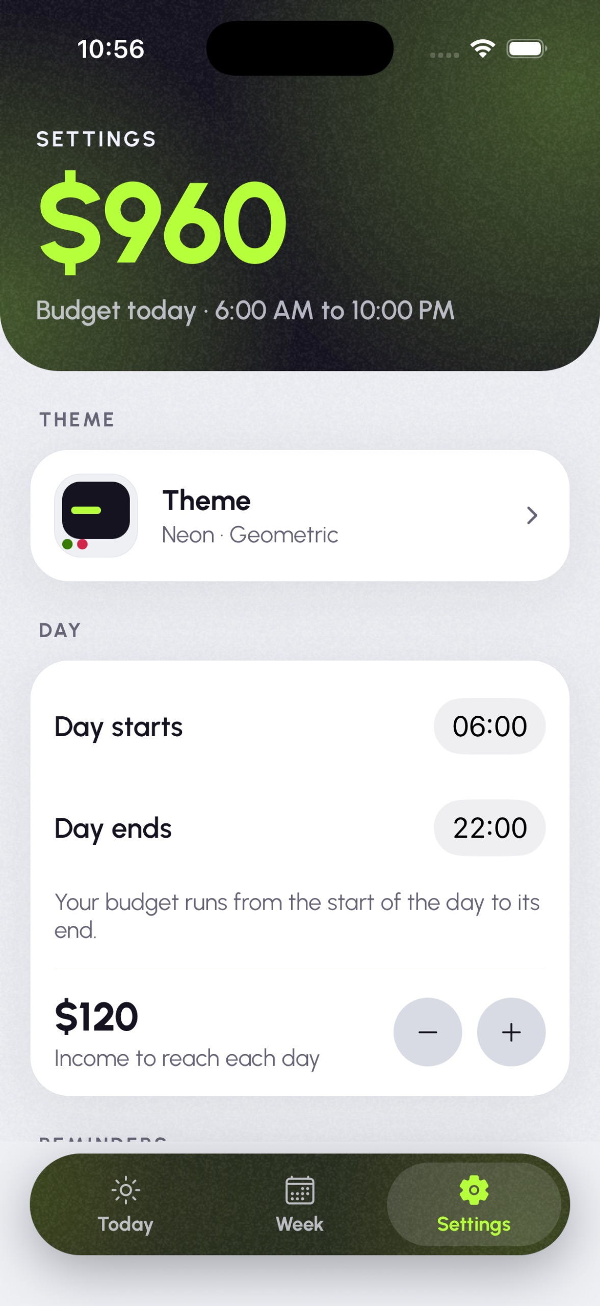 SpendMyDay has a new look and more! screenshot
