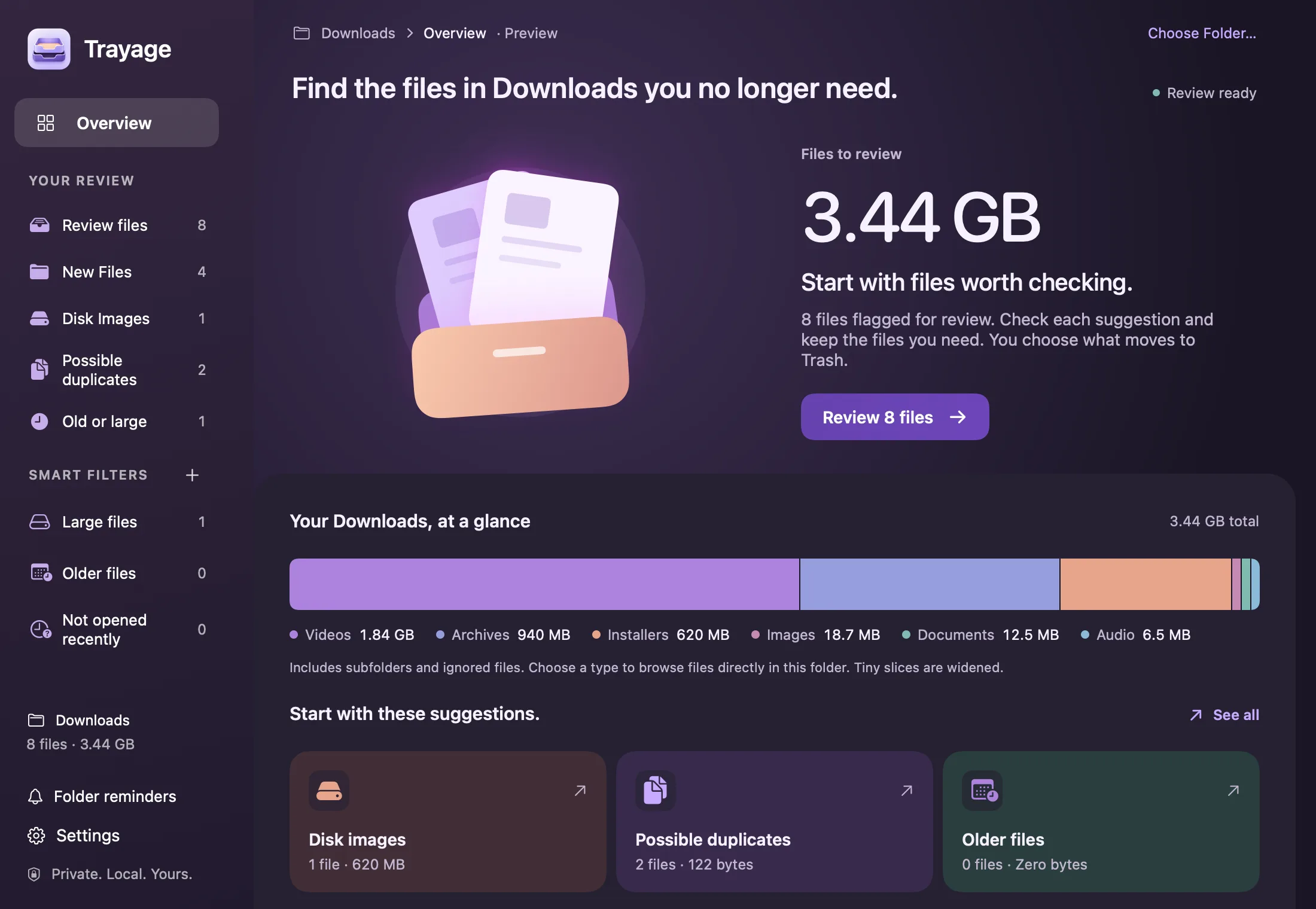 Trayage 1.1 is approved for TestFlight beta testing! 🎉 screenshot