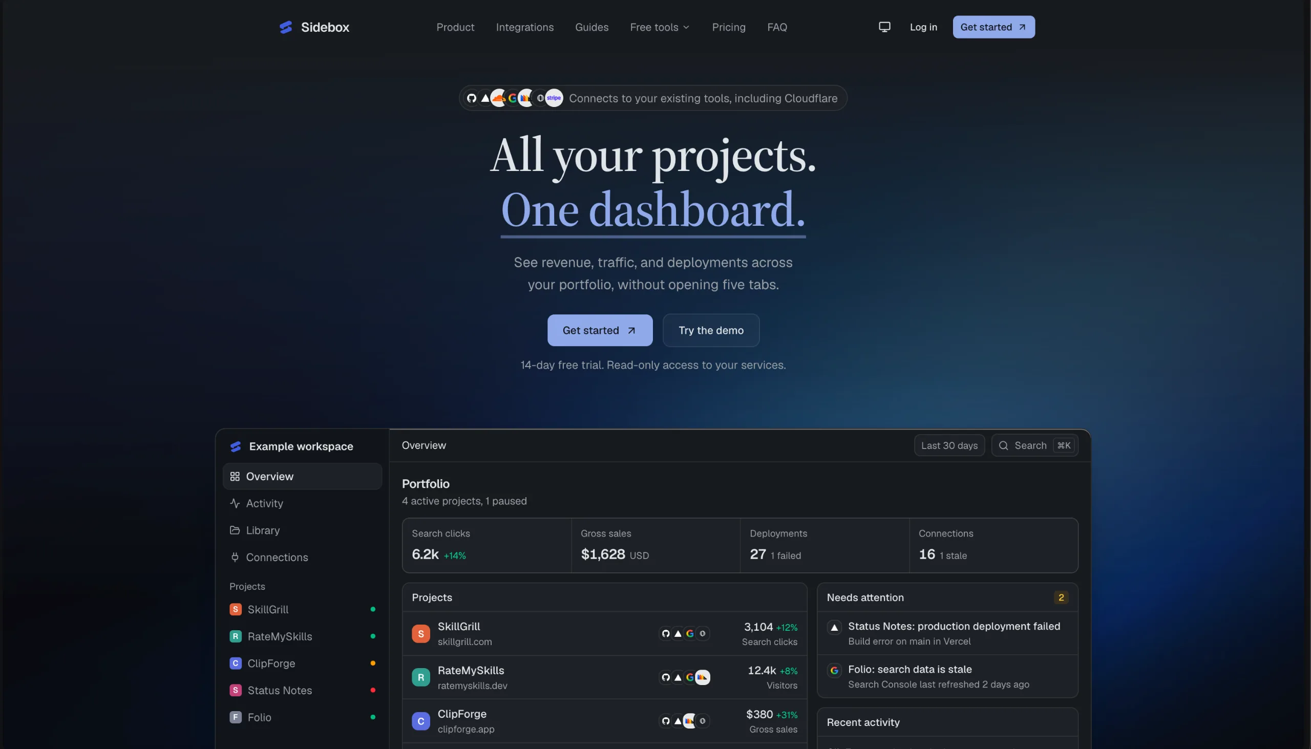 Sooo I went ahead and revised the hero section on my landing page ๐ screenshot