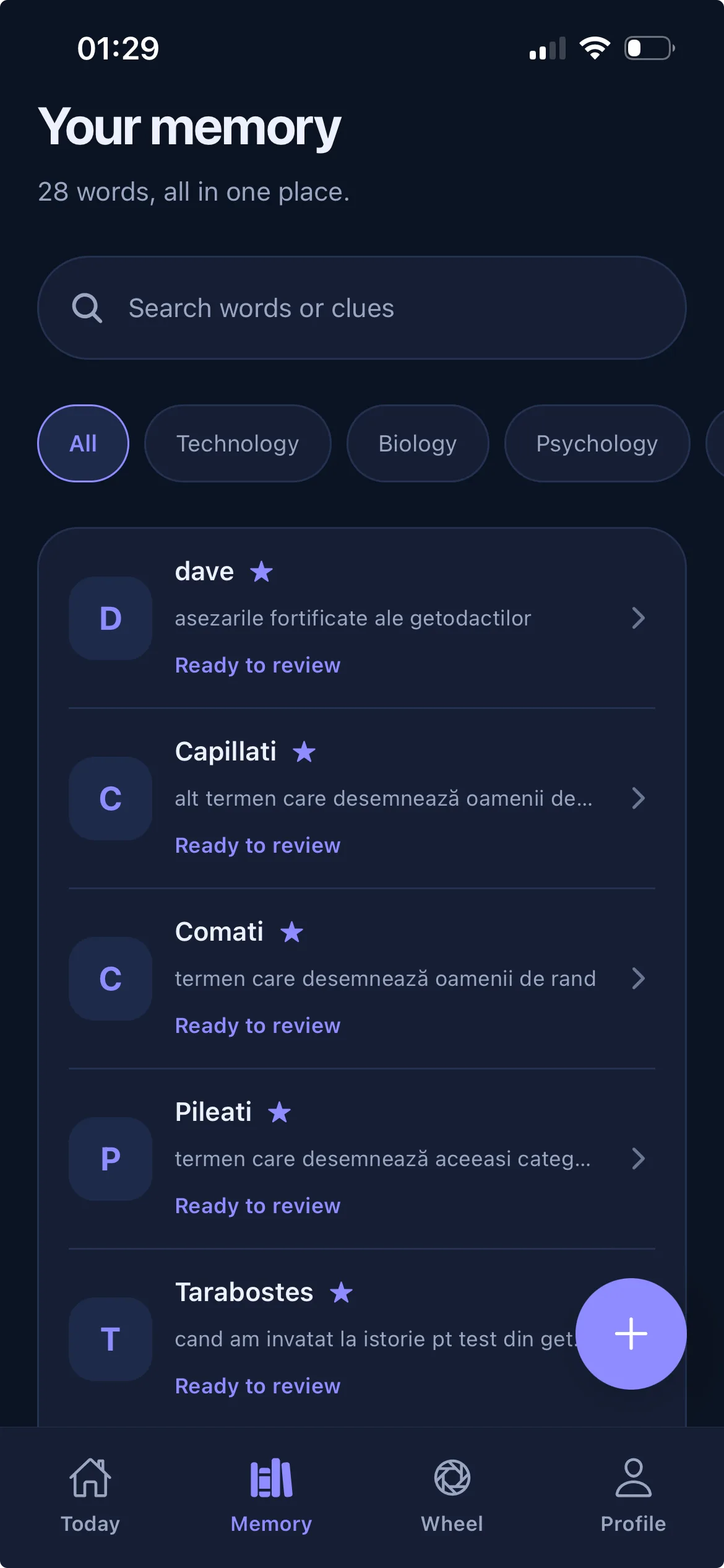 Build 31: reminders that never arrived screenshot