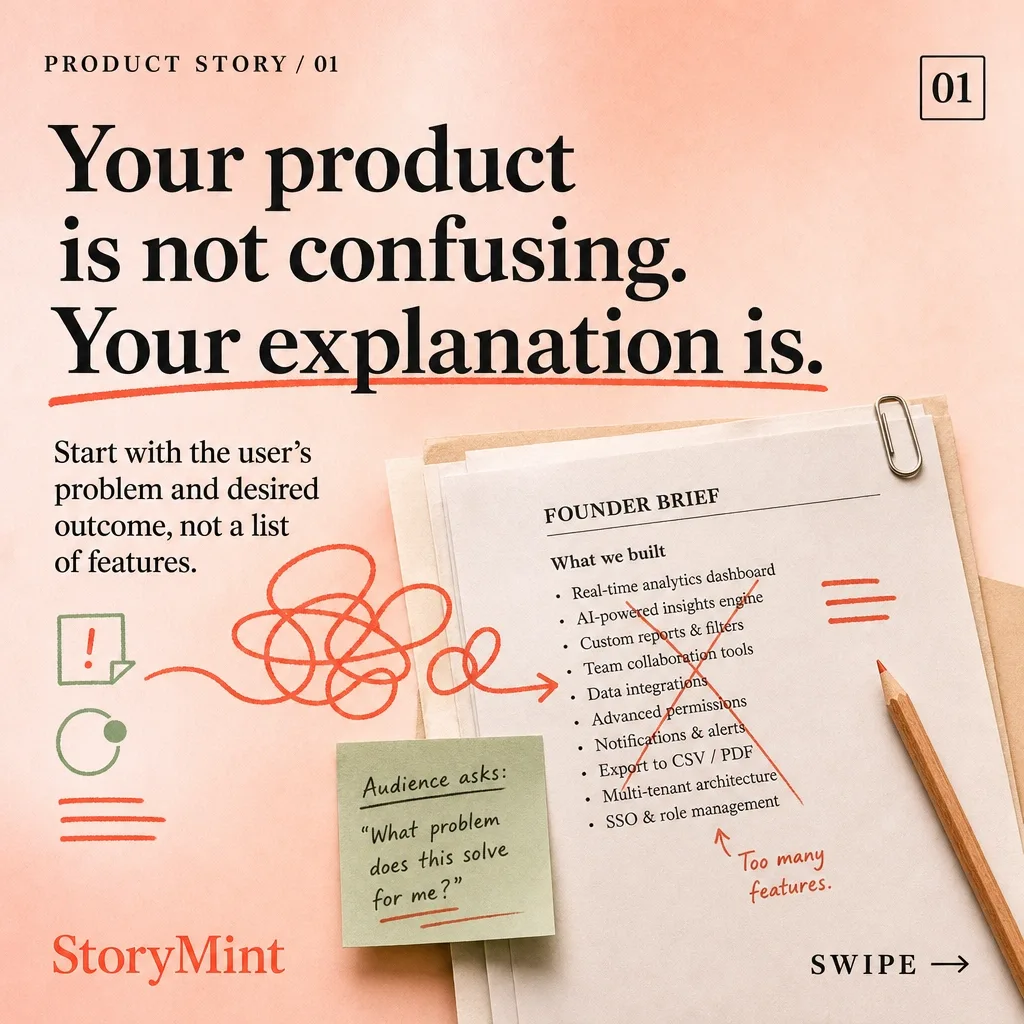 Another experiment: “Why People Don’t Understand Your Product” screenshot