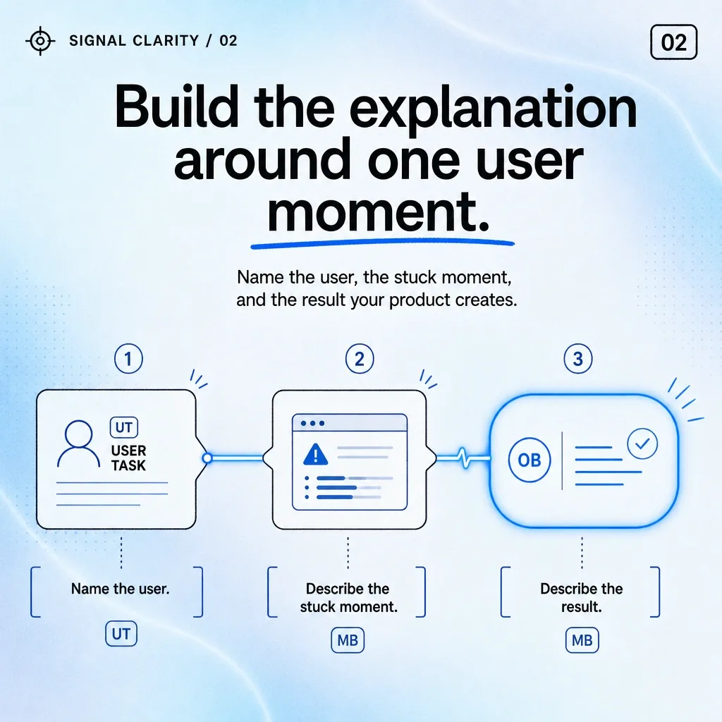 Question: Why do most SaaS products struggle to explain what they actually do? screenshot