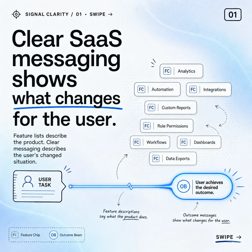 Question: Why do most SaaS products struggle to explain what they actually do? screenshot