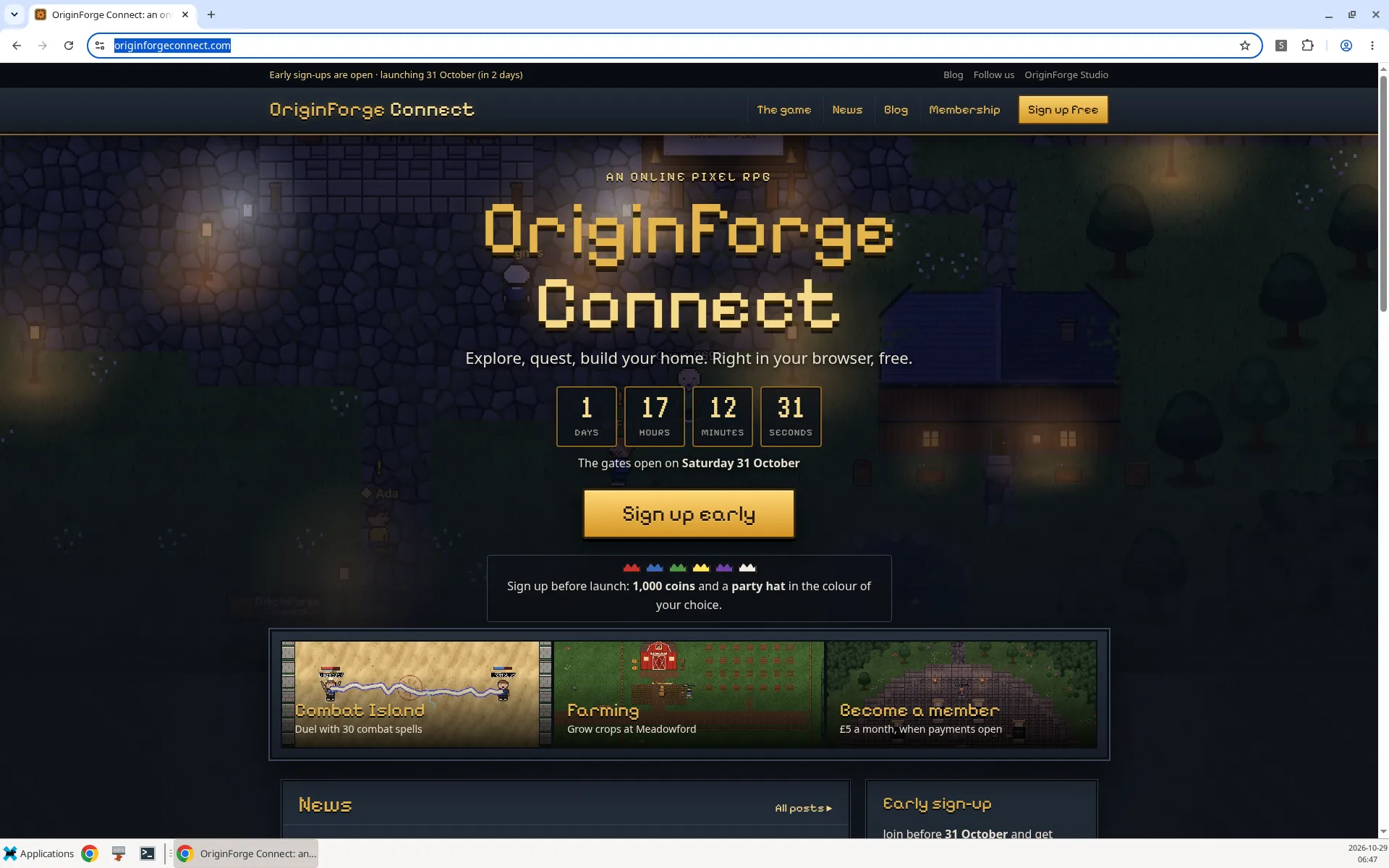 Early sign-ups for OriginForge Connect are open screenshot