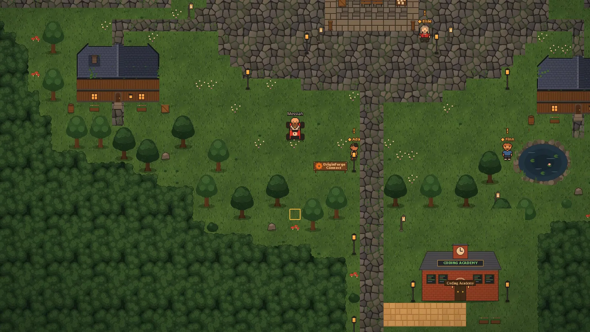 Building a pixel town: what's in it for 31 October screenshot
