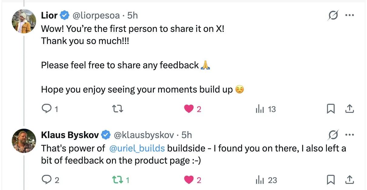 These experiences are the exact reason I built Buildside ! screenshot