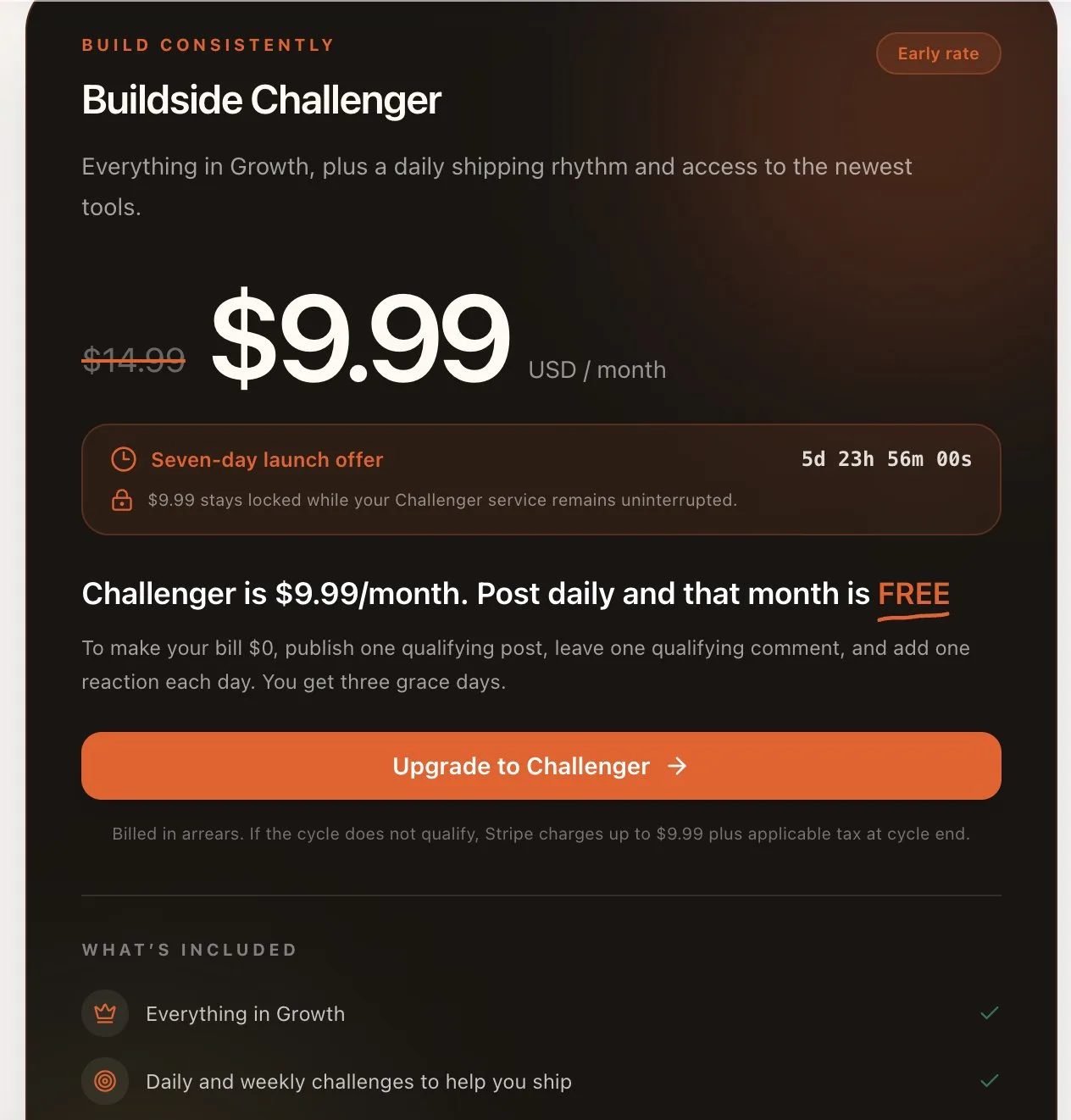 I just shipped a new super exciting feature on Buildside ! screenshot