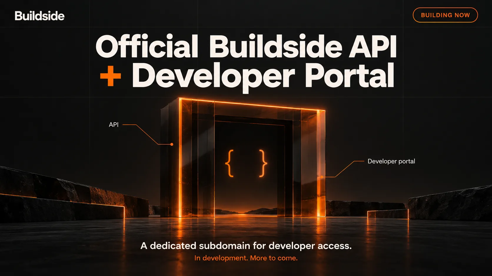 Big next step for Buildside 🚀 screenshot