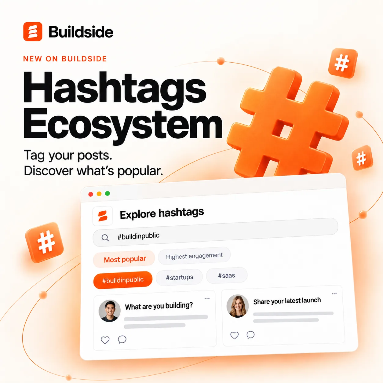 I just shipped a huge feature on Buildside ! screenshot