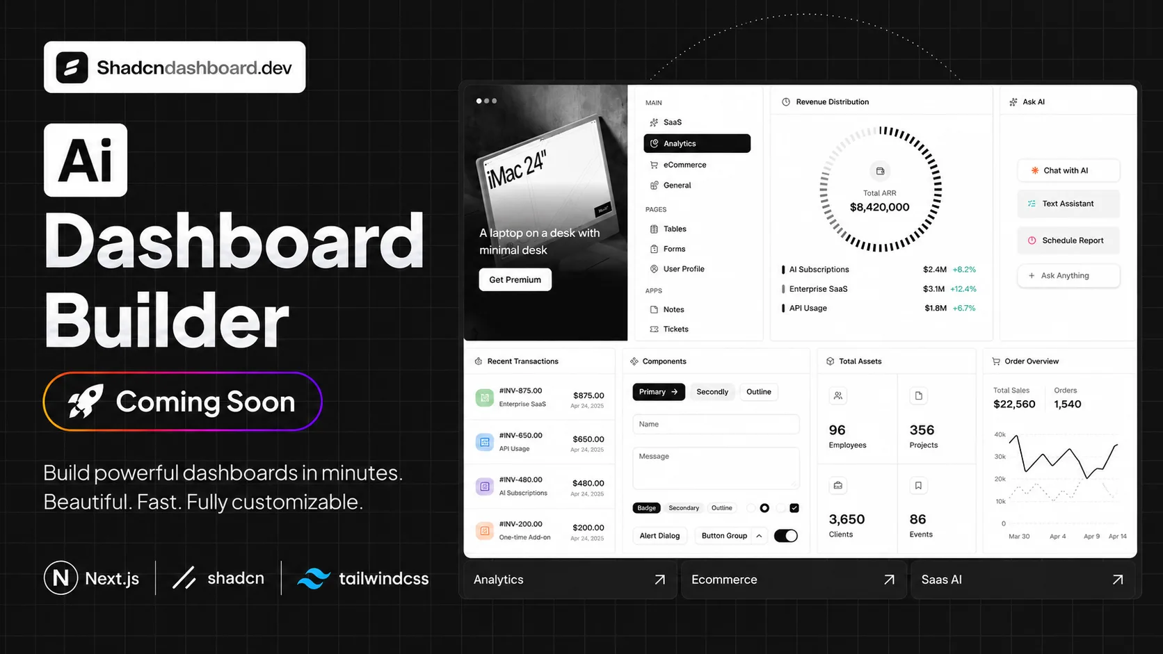 Looking for feedback on a Dashboard Builder screenshot
