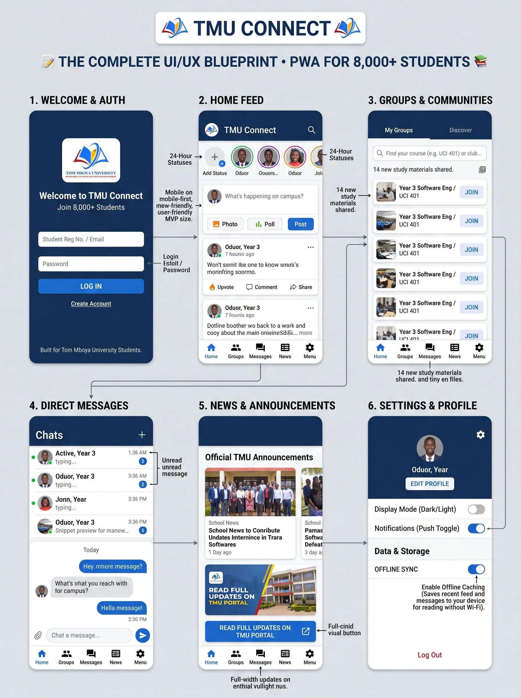 So last week I started doing research on my university and I realized people want a school social community for my university when I did post Campuz on the school news screenshot