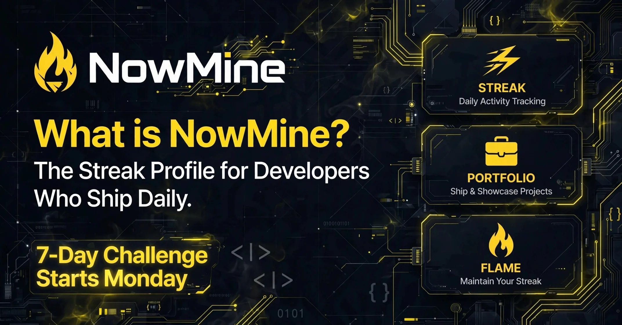 What is NowMine? screenshot