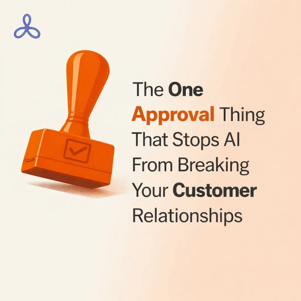 AI approval gates don’t reduce control; they improve visibility. By logging every action, explaining decisions, enforcing business rules, and requiring human approval for high-risk tasks, AI systems automate busywork while preserving human judgement, accountability, and oversight across company operations. screenshot